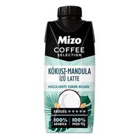 Kávés tej MIZO Coffe Selection Latte kókuszos és mandulás UHT 0,33L
