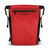 Wodoodporny plecak na bagażnik rowerowy torba rowerowa 2w1 23l czerwony