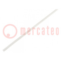 Insulating tube; fiberglass; -40÷180°C; Øint: 1.5mm; 4.3kV/mm