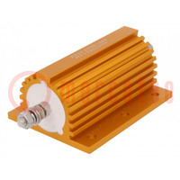 Resistor: bobinado; con radiador; atornillado; 16Ω; 250W; ±1%