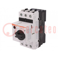 Motor breaker; 230÷690VAC; for DIN rail mounting; 0.63÷1A; IP20
