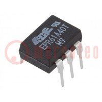 Relay: solid state; Icntrl max: 50mA; 130mA; max.400VAC; 30Ω; DIP6