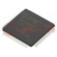 IC: PIC microcontroller; 512kB; 2.3÷3.6VDC; SMD; TQFP100; PIC32