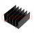 Heatsink: extruded; TO220,TO247; black; L: 30mm; W: 30mm; H: 15mm