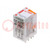 Relay: electromagnetic; DPDT; Ucoil: 120VAC; Icontacts max: 24A