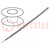 Wire: coaxial; RG174; PVC; grey; 250m; Øcable: 2.7mm