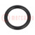 Guarnizione O-ring; caucciù NBR; Thk: 3,5mm; Øint: 19mm; nero