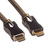 ROLINE 4K HDMI Ultra HD Kabel mit Ethernet, ST/ST, schwarz, 3 m