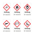 Modellbeispiele: GHS-Gefahrstoffsymbole (Art. 30.b1105)