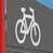 Detailansicht: Fahrradüberdachung -Milano-Wetterschutz und Fahrrad-Piktogramm auf Anfrage erhältlich (Art. 37624)
