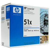 HP Q7551X fekete színű lézertoner
