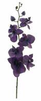 Artificial Silk Moth Orchid Flowers - 92cm, Purple