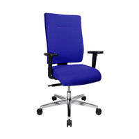 Topstar Bürostuhl Profi Star 15, stufenlose Sitzverstellung, inkl. höhenverst. A Version: 04 - blau