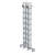 Munk Sprossen-Stehleiter aus Aluminium, vierteilig, Standhöhe: ca. 4,6 m