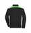 James & Nicholson Sweat-Jacke Herren JN870 Gr. XL black/lime-green