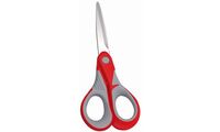 KLEIBER Bastelschere "Trend Line", rund, 152 mm, grau/rot (53500726)