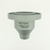 Discharge cup DE 10, aluminium anodised,according to DIN 53211, with fixed 2 mm nozzle