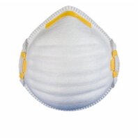 Półmaska filtrująca FilterService FS-17 FFP1, z żółtym klipsem nosowym, bez zaworka, żółty (c)