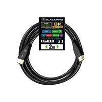 BLACKFIRE CABLE HDMI(A) A HDMI(A) 8K 2M NEGRO