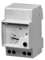Voltmeter 0-300V analog 2Kl 4W AC REG 52x85mm
