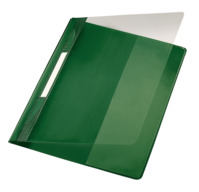 Hefter Exquisit, A4, Überbreite, PVC, grün