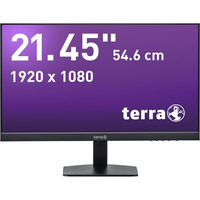 Wortmann AG TERRA 2227W Computerbildschirm 54,5 cm (21.4") 1920 x 1080 Pixel Full HD LCD Schwarz