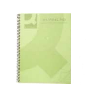 Q-CONNECT KF10036 writing notebook 160 sheets Green