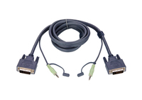 ATEN 6ft DVI-D cable para video, teclado y ratón (kvm) Negro 1,8 m
