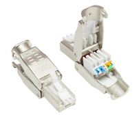 Alcasa MOD-TL02 Drahtverbinder RJ45 Silber