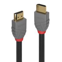 Lindy 36963 HDMI kabel 2 m HDMI Type A (Standaard) Zwart, Grijs