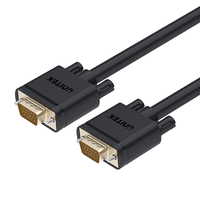 UNITEK Y-C504G cable VGA 3 m VGA (D-Sub) Negro