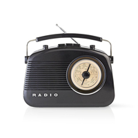 Nedis RDFM5000BK radio Zwart