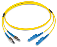 Dätwyler Cables 422411 Glasfaserkabel 1 m E-2000 (LSH) ST OS2 Gelb