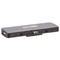 Tripp Lite U442-DOCK15-S USB-C Dock mit Abnehmbarem Clip – Für Laptops und Tablets, 4K HDMI, USB 2.0 Port, 60 W PD-Aufladung