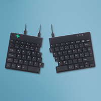R-Go Tools Split R-Go Break keyboard, QWERTZ (DE), wired, black