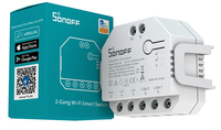 Sonoff Dual R3 Wired & Wireless White