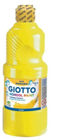 Giotto School Paint pintura a base de agua Amarillo 500 ml Botella 1 pieza(s)