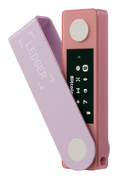 Ledger Nano X USB-Stick Hardware-Geldbörse Pink, Weiß