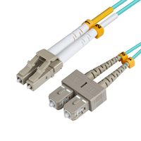 Microconnect FIB422012 cable de fibra optica 12 m LC SC OM3 Azul