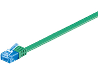 Microconnect V-UTP6A005G-FLAT cavo di rete Verde 0,5 m Cat6a U/UTP (UTP)