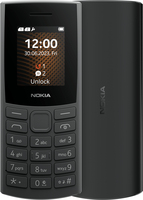 Nokia 105 4G (2023) 4,57 cm (1.8") 93 g Houtskool Basistelefoon
