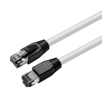 Microconnect MC-SFTP801W networking cable White 1 m Cat8.1 S/FTP (S-STP)