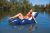 Intex Floating Recliner Lounge Fekete, Kék, Fehér