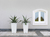 LECHUZA CUBICO Cottage 40 All-in-One Set Drinnen/Draußen Topfpflanzer Freistehend Polypropylen (PP) Weiß