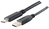 shiverpeaks BS77143-3.0 câble USB 3 m USB 2.0 USB C USB A Noir