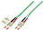 Microconnect FIB571002 InfiniBand/fibre optic cable 2 m SC OM5 Green