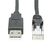 Tripp Lite U009-015-RJ45-X zmieniacz płci / kabli RJ-45 USB 2.0 Type-A Czarny