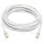 Tripp Lite N261AB-025-WH Safe-IT Cat6a 10G Snagless Antibacterial UTP Ethernet Cable (RJ45 M/M), PoE, White, 25 ft. (7.62 m)