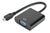 ASSMANN Electronic DA-70460 video kabel adapter Micro-HDMI and 3.5 mm VGA Zwart