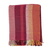 Bloomingville Amra Überwurfdecke 150 x 130 cm Baumwolle Rot
